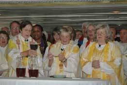Concelebrating Roman Catholic bishopesses