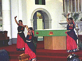 The Blessed Trinity Dance. Music: an OM chant